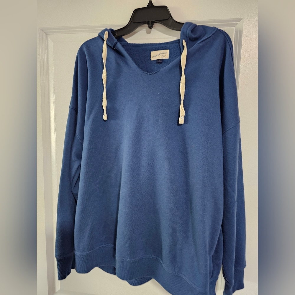 Blue Hoodie Sweatshirt